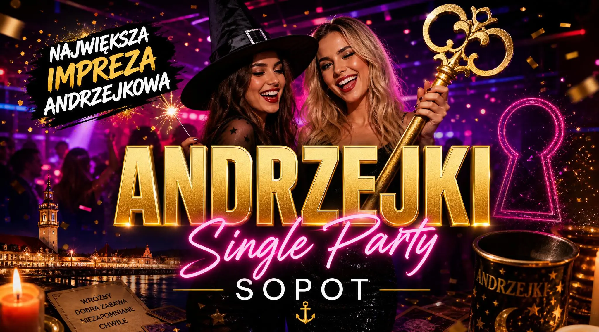 Andrzejki Single Party w Sopot